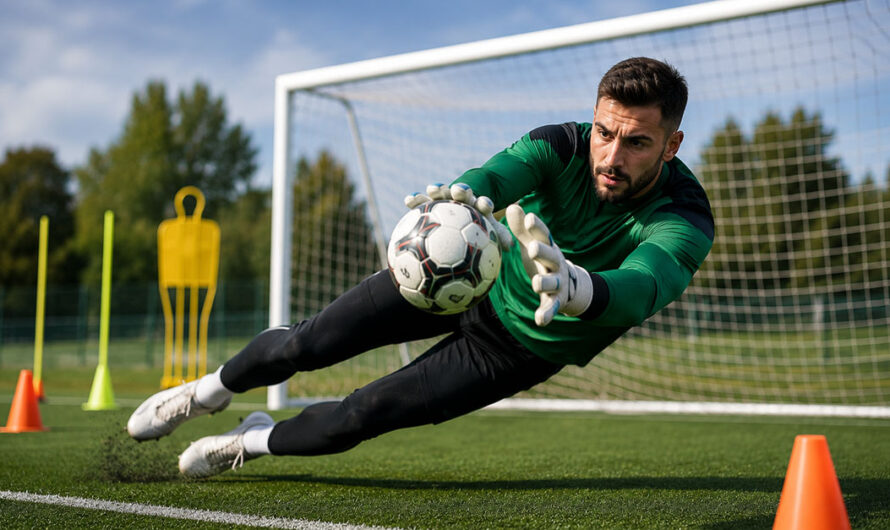 Entrainement de gardien de but : les meilleurs exercices pour progresser rapidement