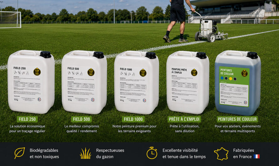 Top 5 des meilleures peintures de traçage pour terrain de football en 2026/2027